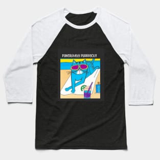 Pawsitively Purrfect Baseball T-Shirt